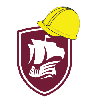 Logo with Construction Hat