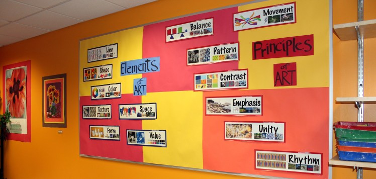 LS Art Room Display