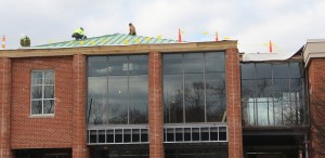 Windows Facing Front of Campus